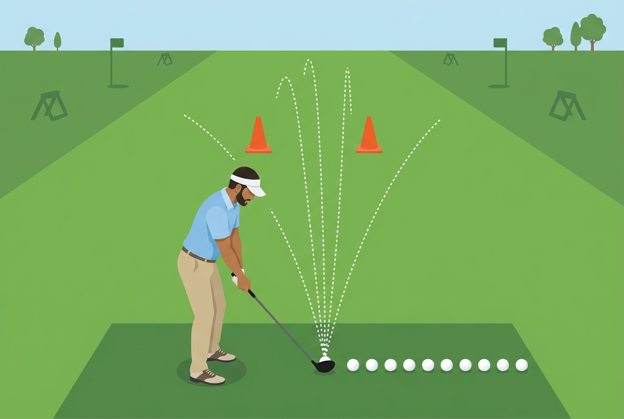 Fairway Fence Challenge court diagram