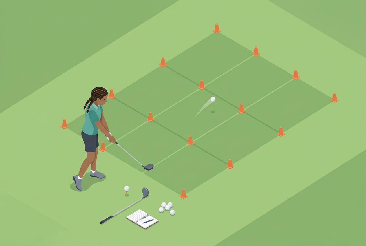 Nine-Ball Driver Grid court diagram