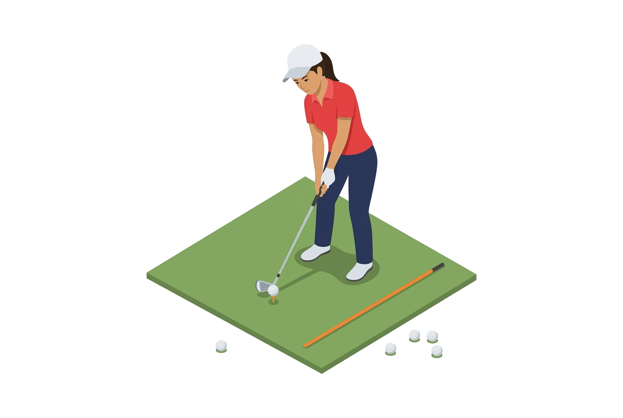 Tee to Turf Progression court diagram
