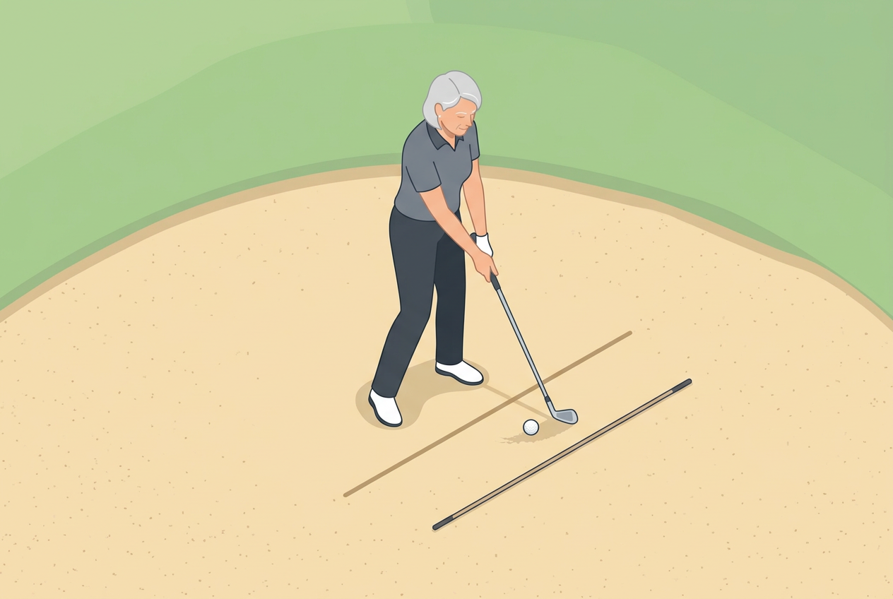 Fairway Bunker Strike court diagram